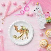 Ik hou van kamelen papieren bordje (Feest)