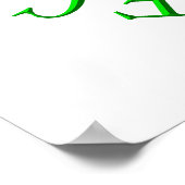 Ik hou van kamperen poster (Hoek)