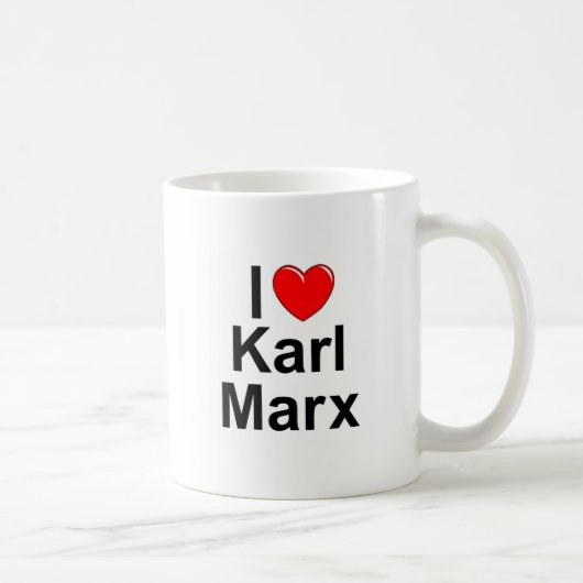 Ik hou van Karl Marx Koffiemok (Rechts)
