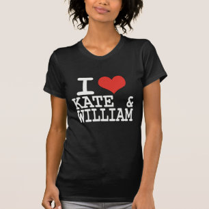 IK HOU VAN KATE EN WILLIAM T-SHIRT