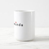 Ik hou van Kathmandu Nepal Koffiemok (Center)