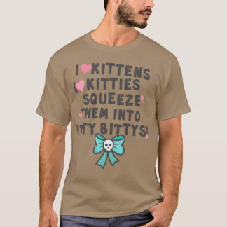 Ik hou van katjes Ik hou van poes vrienden T-shirt