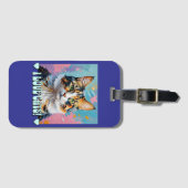 Ik hou van katten! bagagelabel (Voorkant (horizontaal))