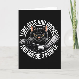 Ik Hou Van Katten En Hockey En Misschien 3 Mensen Kaart