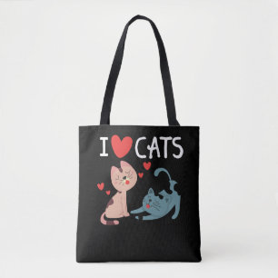 Ik hou van katten - Ik hou van Kittens Draagtas