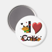 Ik hou van katten magneet (Voorkant / Achterkant)