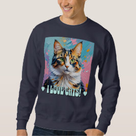 Ik hou van katten! trui