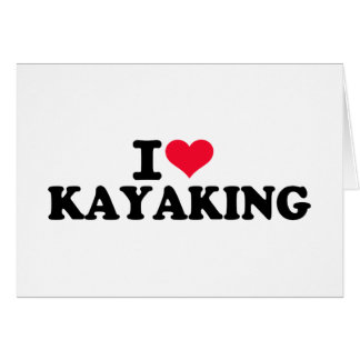 Ik hou van Kayaking