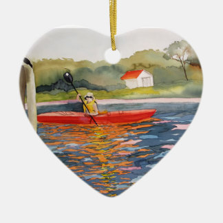 Ik hou van Kayaking Ornament