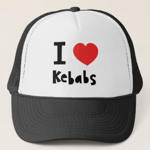 Ik hou van Kebabs Trucker Pet