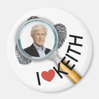 Ik hou van Keith True Crime Magnet Magneet