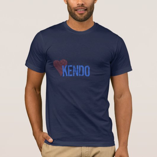 Ik hou van Kendo #1 T-shirt (Voorkant)