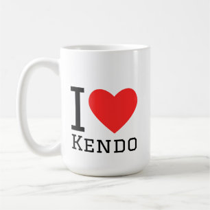 Ik hou van kendo koffiemok