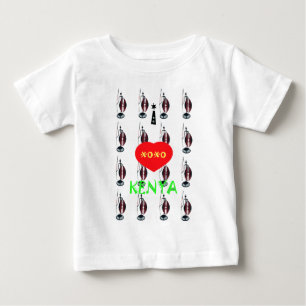 Ik hou van Kenia Masai Art Print