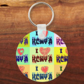 Ik hou van Kenia.png Sleutelhanger (Voorkant)