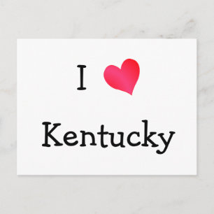 Ik hou van Kentucky Briefkaart
