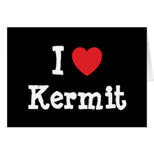Ik hou van Kermit hart op maat