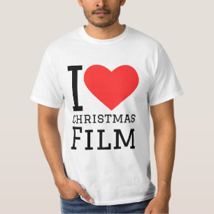 Ik hou van kerstfilm t-shirt