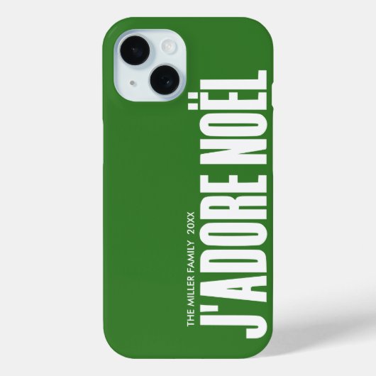 Ik hou van Kerstmis! Case-Mate iPhone Case (Achterkant)