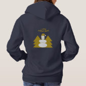 Ik hou van Kerstmis Hoodie (Achterkant)