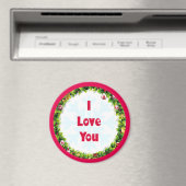 Ik hou van Kerstmis Magneet (Insitu (Vaatwasser))