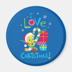 Ik hou van Kerstmis - TWEETY™ Magneet
