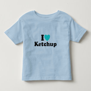 Ik hou van Ketchup Kinder Shirts