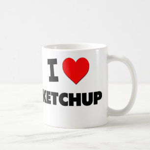 Ik hou van Ketchup Koffiemok