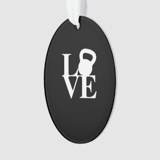 Ik hou van Kettlebells Ornament