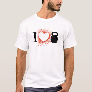 Ik hou van Kettlebells T-shirt