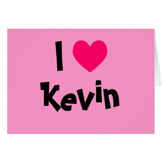 Ik hou van Kevin (Voorkant Horizontaal)