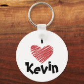 Ik hou van Kevin Sleutelhanger (Voorkant)