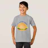Ik hou van Kiddie Cheeseburgers T-shirt (Voorkant volledig)