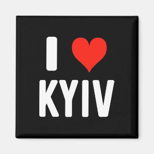 Ik hou van Kiev Oekraine - Liefde - Reizen Vakanti Magneet