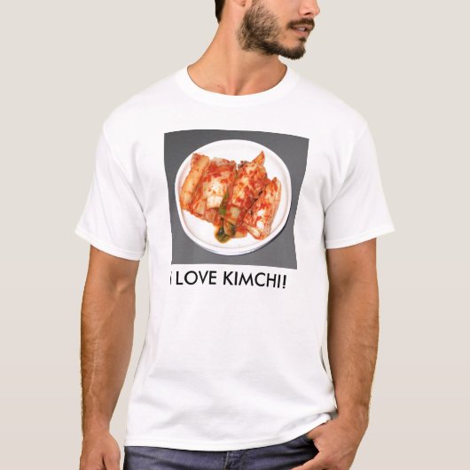 IK HOU VAN KIMCHI! T-SHIRT (Voorkant)