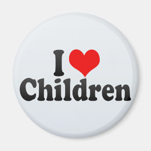 Ik hou van kinderen magneet