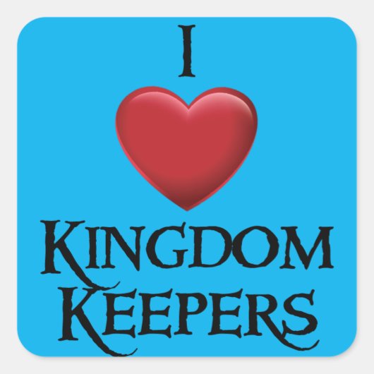 Ik hou van Kingdom Keepers Sticker (Voorkant)