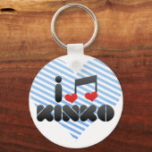 Ik hou van Kinko Sleutelhanger (Voorkant)