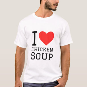 Ik hou van kippensoep t-shirt
