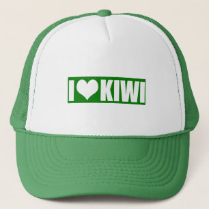Ik hou van kiwi trucker pet
