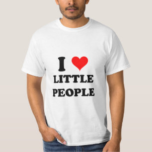 Ik hou van kleine mensen t-shirt