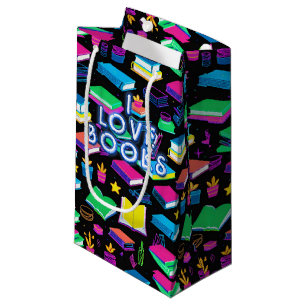 Ik hou van kleurrijke boeken klein cadeauzakje