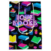 Ik hou van kleurrijke boeken medium cadeauzakje (Achterkant)