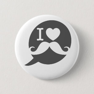 Ik hou van knop ronde button 5,7 cm