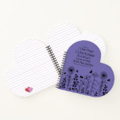 Ik hou van knuffels en kussen notitieboek (Binnen)