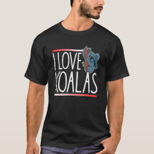 Ik hou van koala's koala Beer koala schattig dier T-shirt