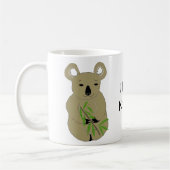 Ik hou van koala's koffiemok (Links)