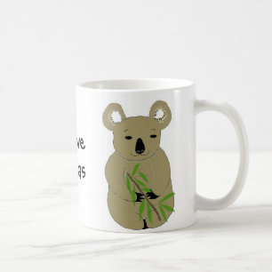 Ik hou van koala's koffiemok