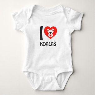 Ik hou van koala's romper