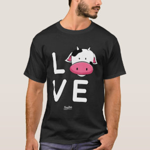 Ik hou van koeien boer koe humor koe moeder koe t-shirt